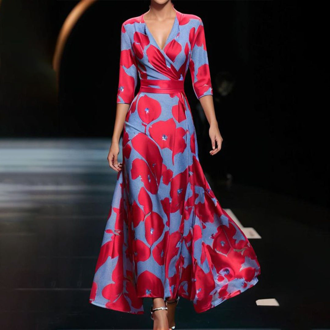 Benita | Elegant V-Neck Dress