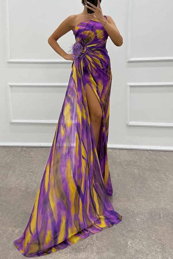 Calla – Vibrant Print Maxi Dress