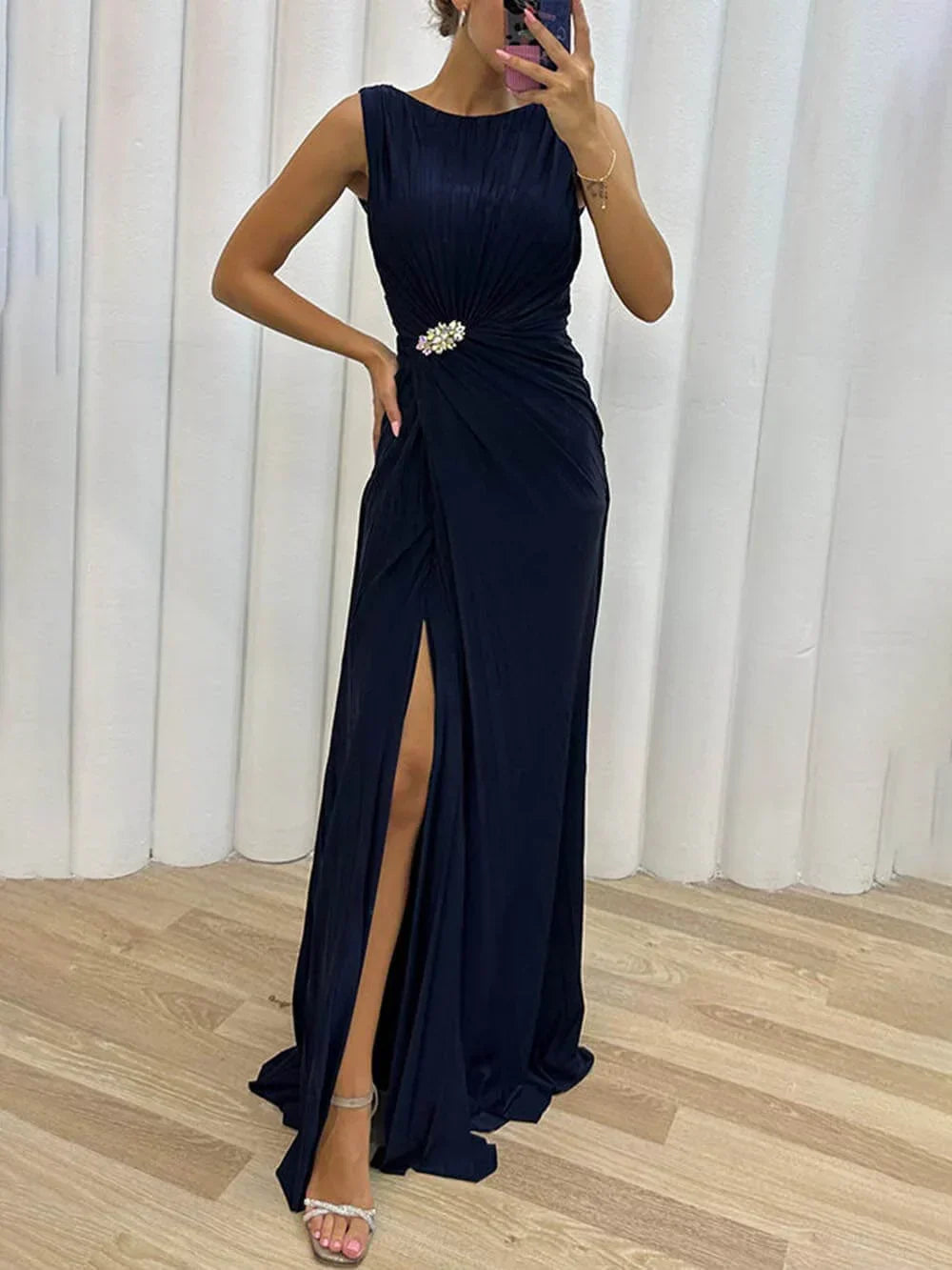 Alma – Draped Dress