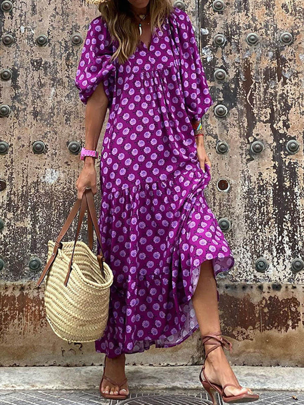Petricia – Tiered Maxi Dress