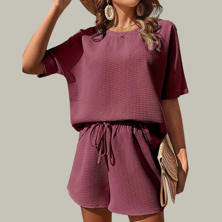 Naomi – Casual Plus Size Summer Lounge Set