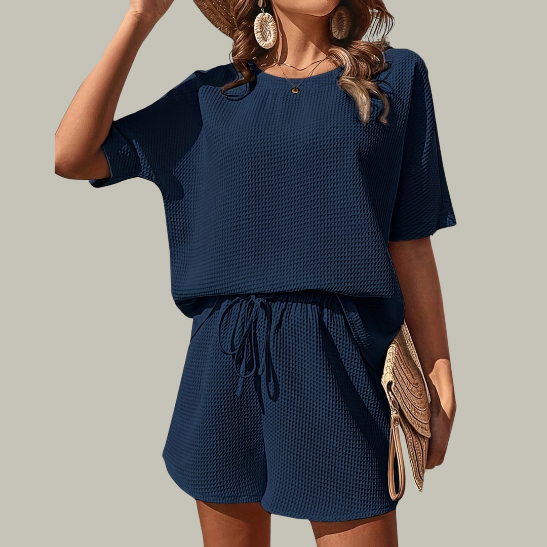 Naomi – Casual Plus Size Summer Lounge Set