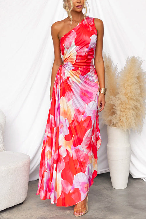 Vina | One-Shoulder Asymmetrical Dress