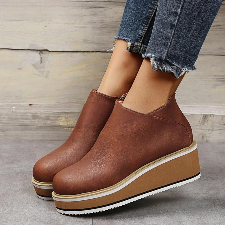 Lucy – Ankle Platform Boots