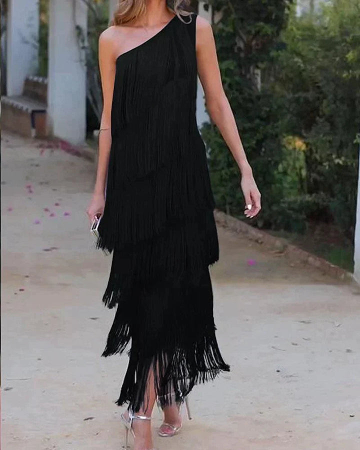 Sofia | Fringe Dress