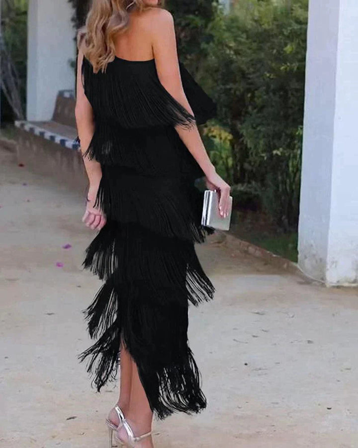 Sofia | Fringe Dress