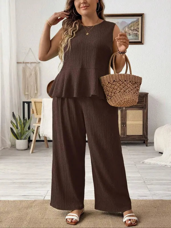 Stella – Lightweight Summer Casual Two-Piece Outfit