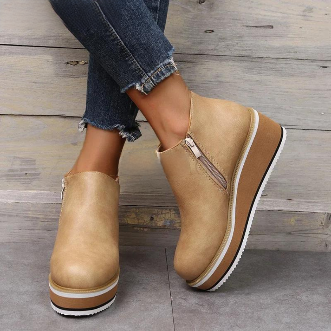 Lucy – Ankle Platform Boots