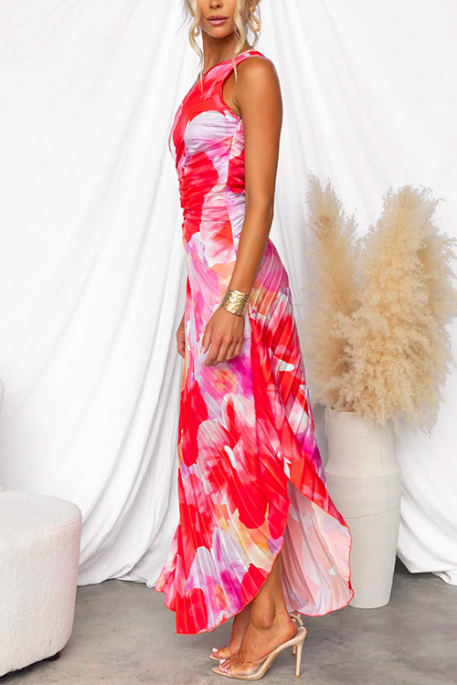 Vina | One-Shoulder Asymmetrical Dress