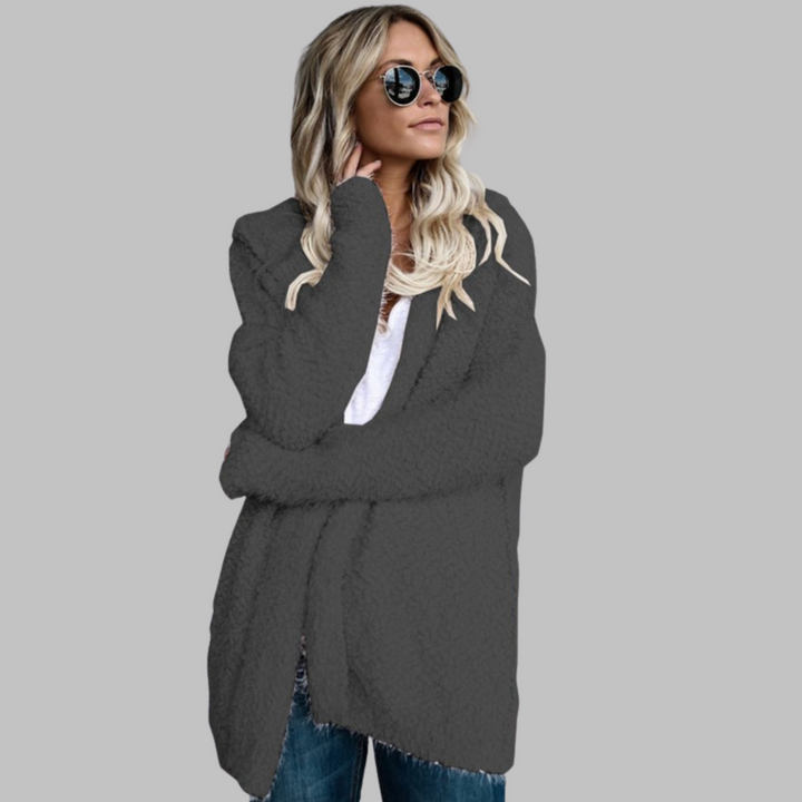 Renelle – Oversized Hooded Cardigan