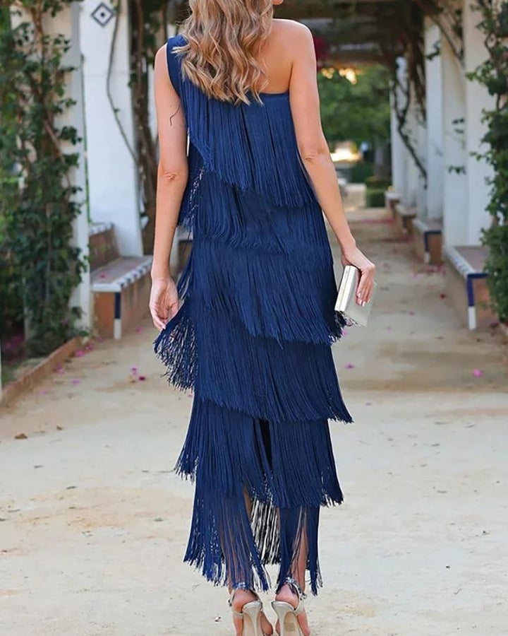 Sofia | Fringe Dress