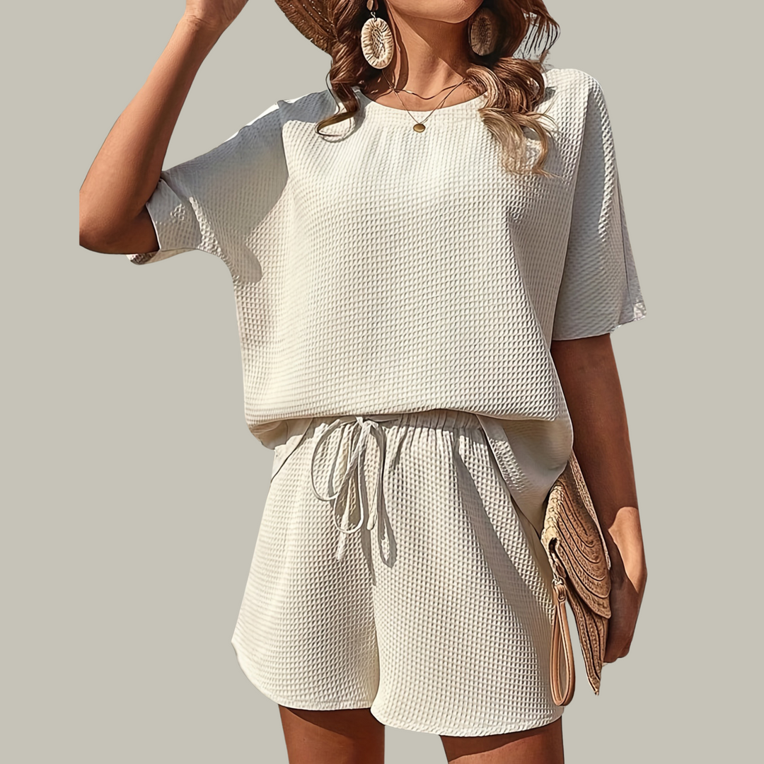 Naomi – Casual Plus Size Summer Lounge Set