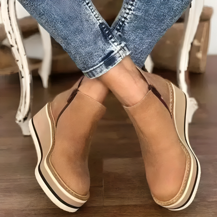 Lucy – Ankle Platform Boots