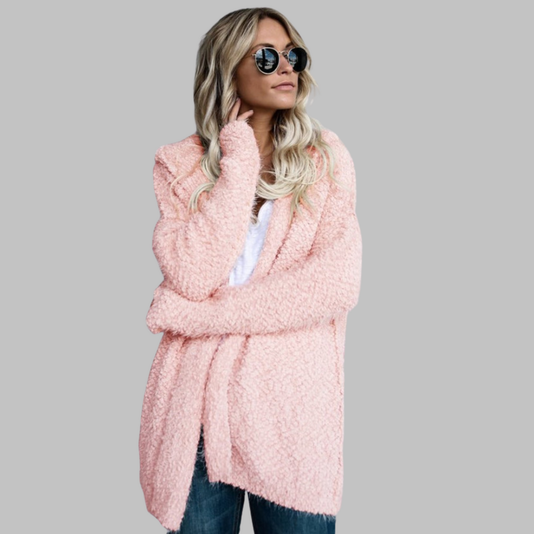 Renelle – Oversized Hooded Cardigan
