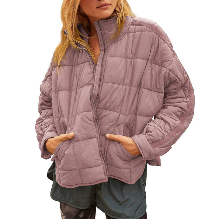Renita – Quilted Zip Jacket