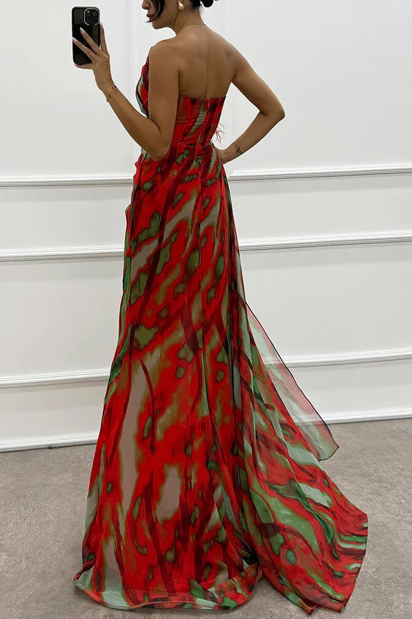 Calla – Vibrant Print Maxi Dress