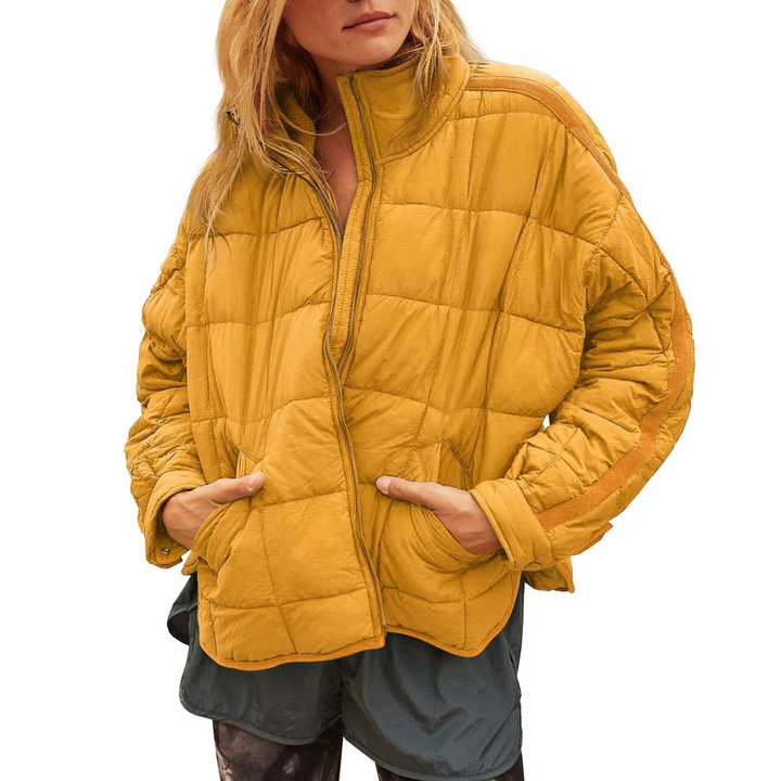 Renita – Quilted Zip Jacket