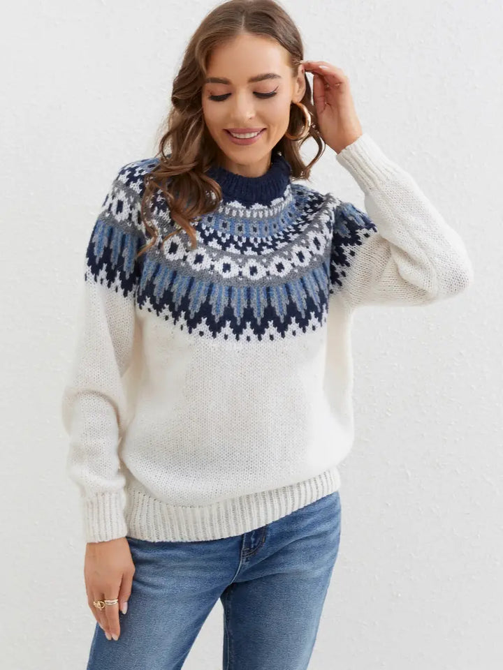 Tessa – Fair Isle Knit Jumper