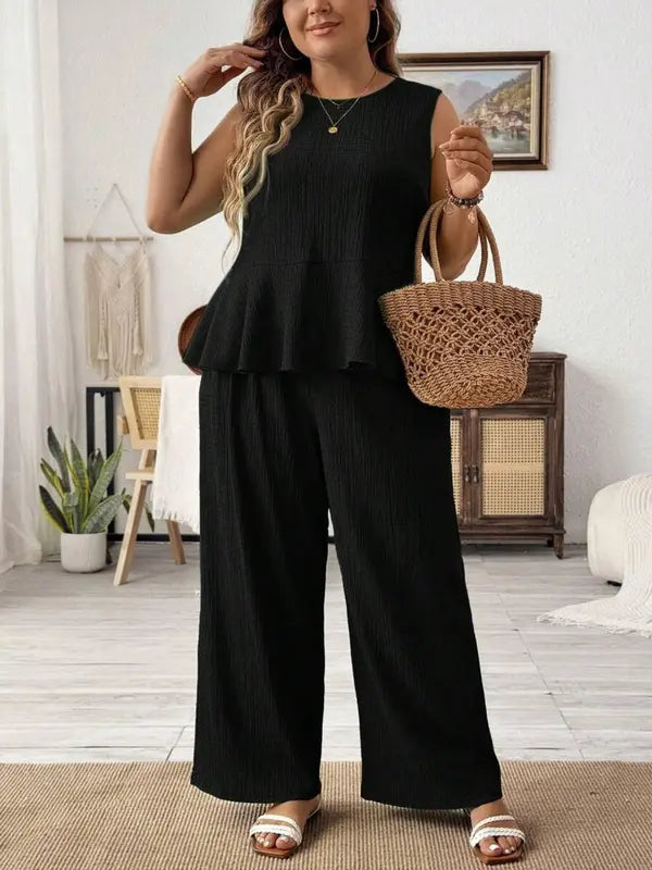 Stella – Lightweight Summer Casual Two-Piece Outfit