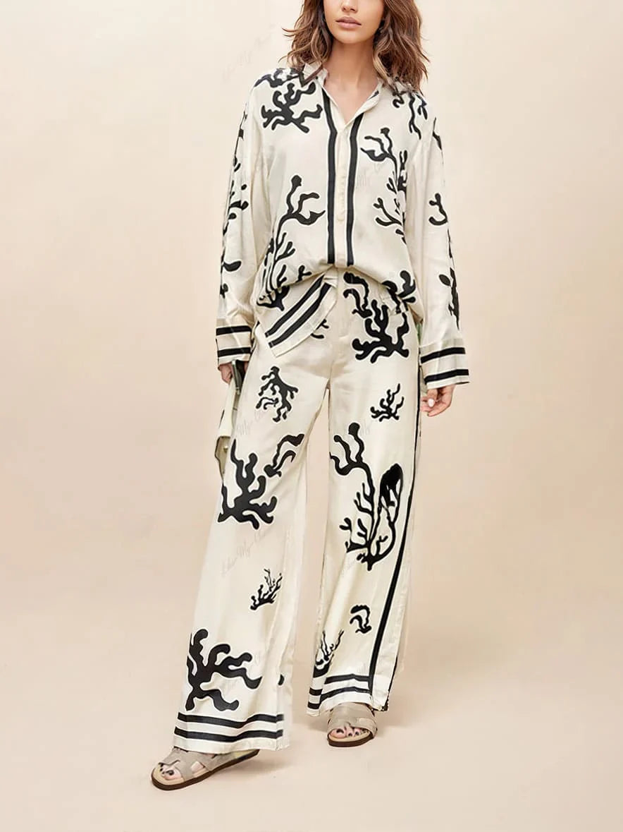 Kalea |Printed Two-Piece Set