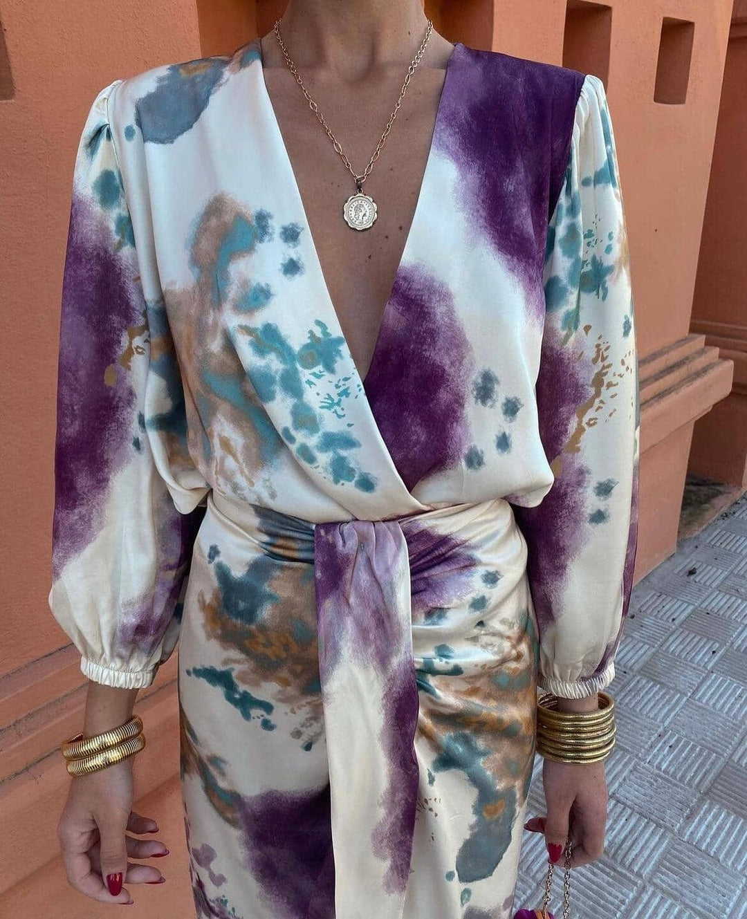 Mora – Patterned Two-Piece Set