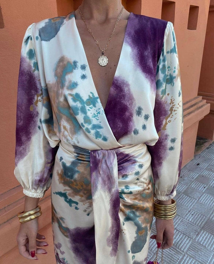 Mora – Patterned Two-Piece Set