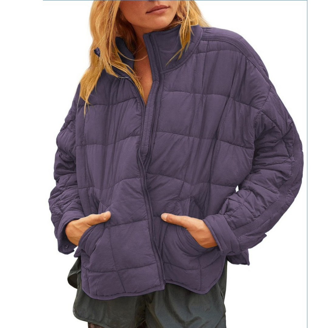 Renita – Quilted Zip Jacket
