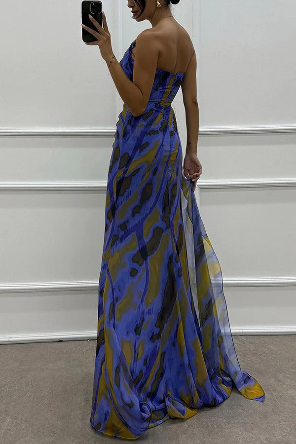 Calla – Vibrant Print Maxi Dress