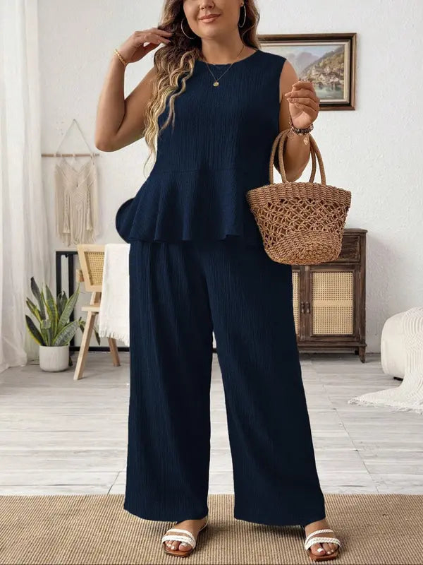 Stella – Lightweight Summer Casual Two-Piece Outfit