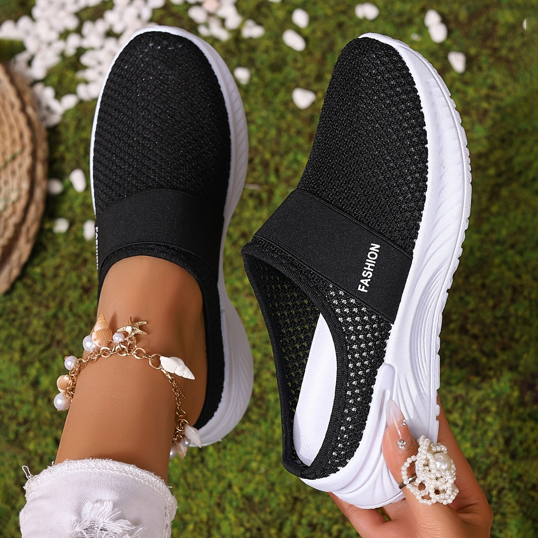 Hannah – Slip-On Mesh Trainers