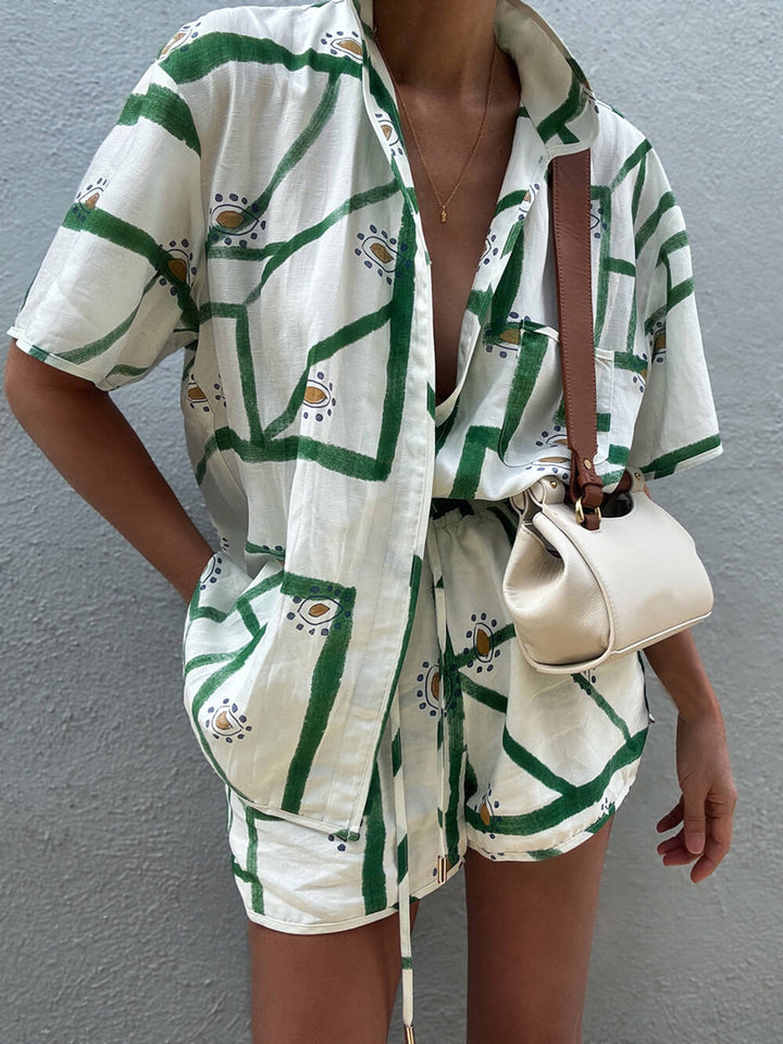 Umaira – Relaxed Shirt and Shorts Set