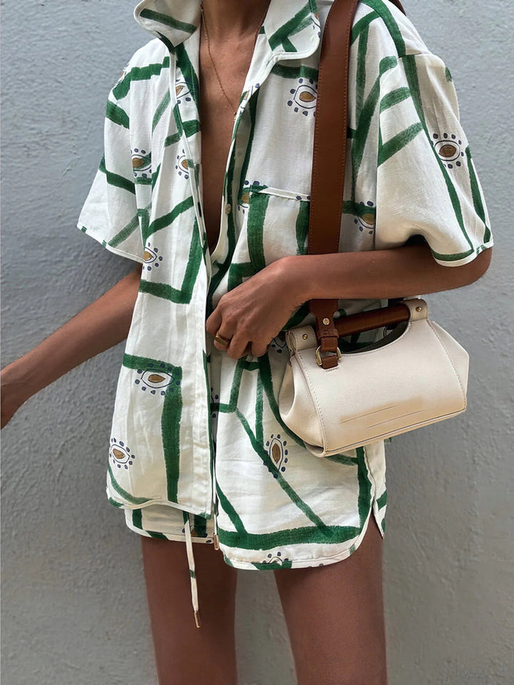 Umaira – Relaxed Shirt and Shorts Set