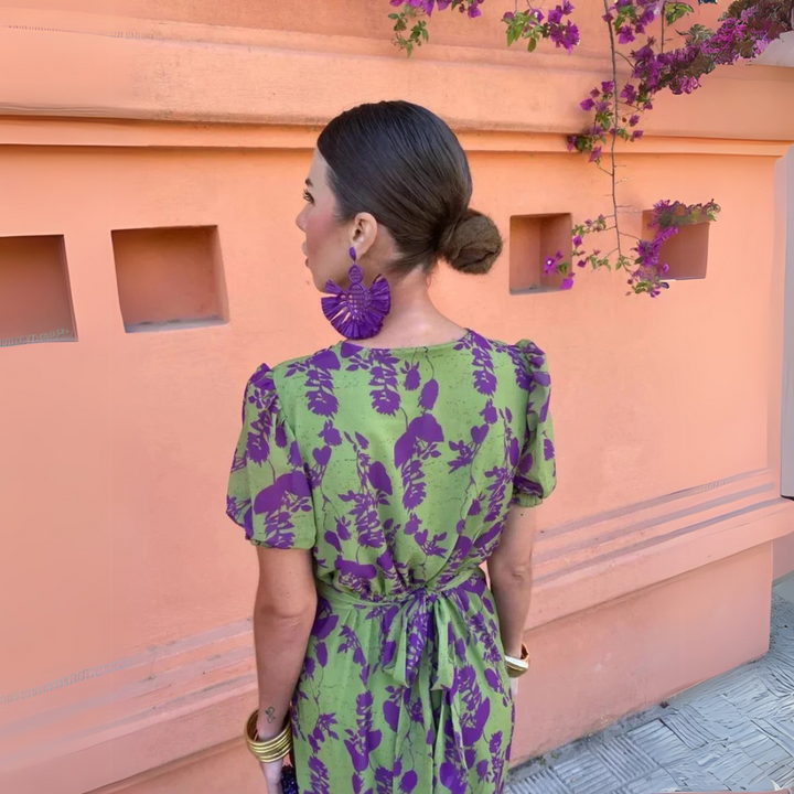 Danielle – Floral Midi Dress