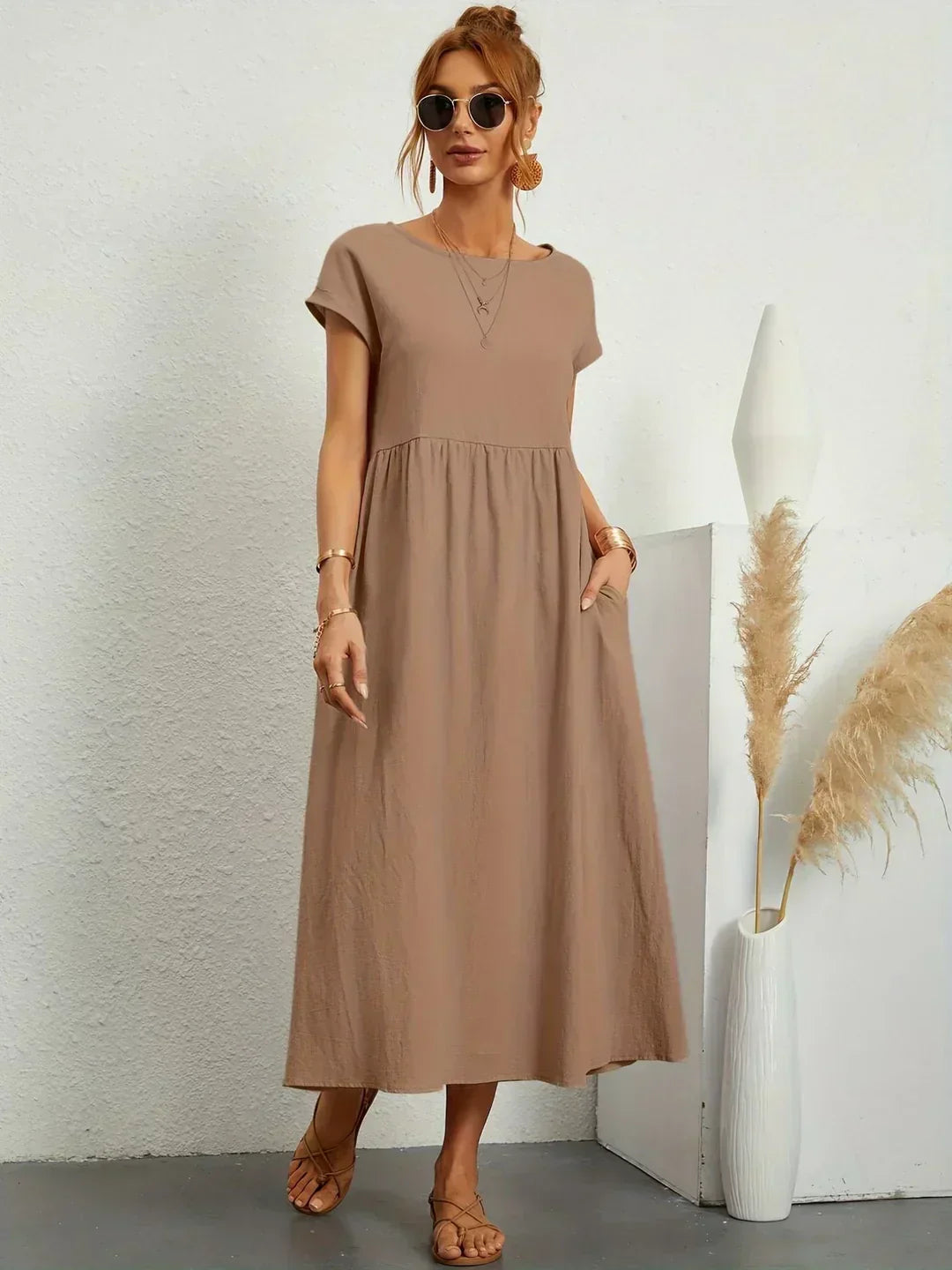Sarina | Soft Cotton Dress