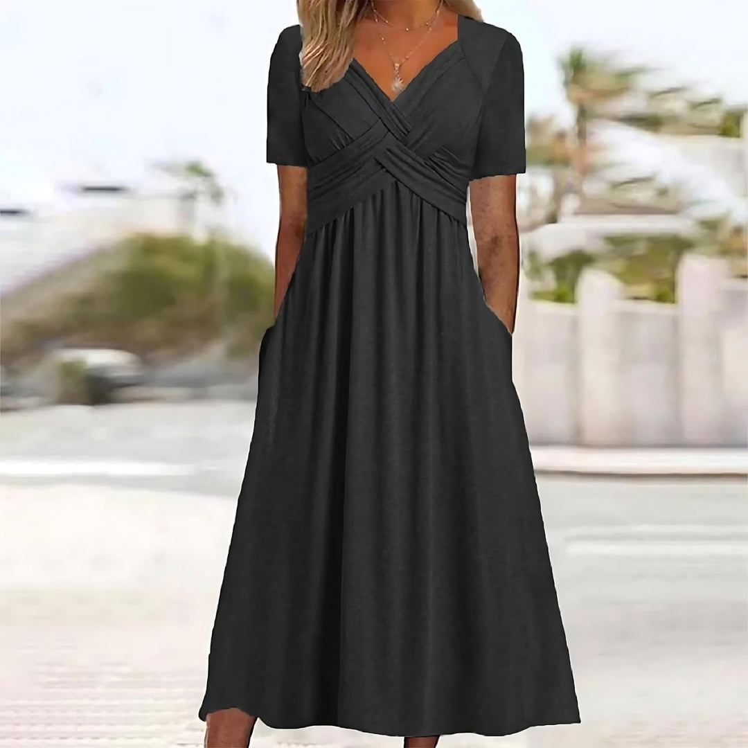 Serena – Elegant Midi Dress