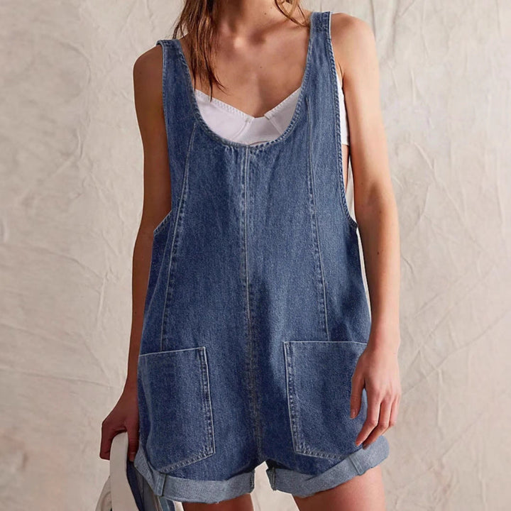 Renaya – Relaxed Denim Playsuit
