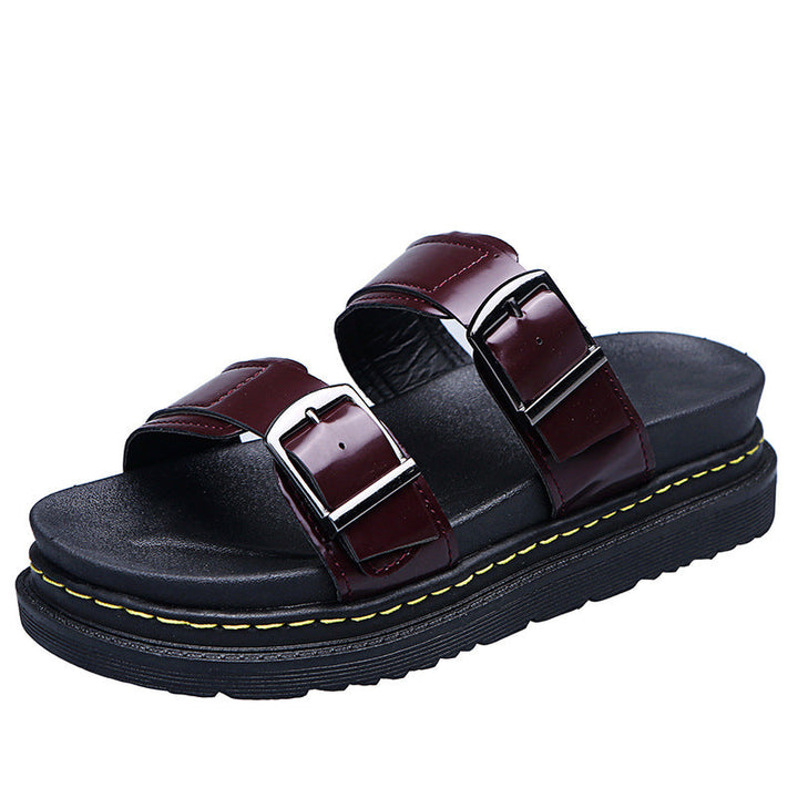 Paige – Comfort Buckled Summer Platform Sandals