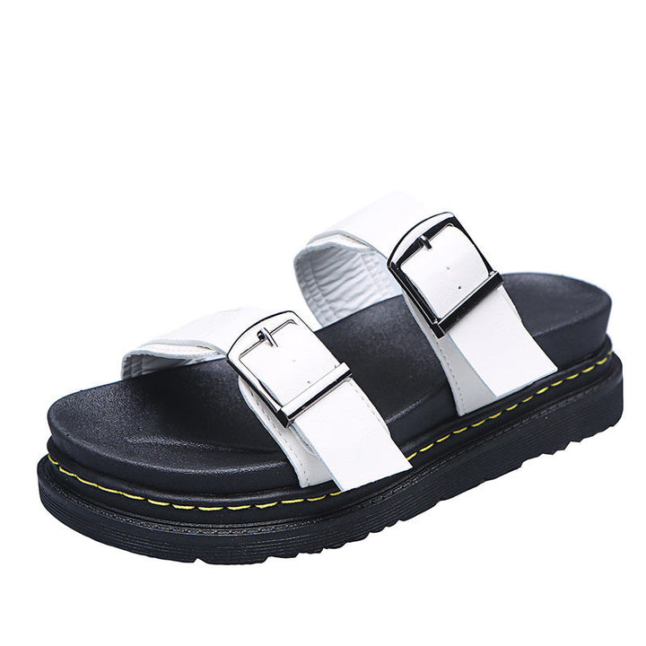 Paige – Comfort Buckled Summer Platform Sandals
