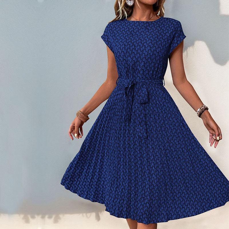 Rimara – Belted Midi Dress
