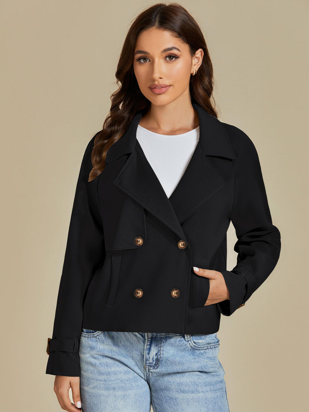 Terelle – Cropped Trench Jacket