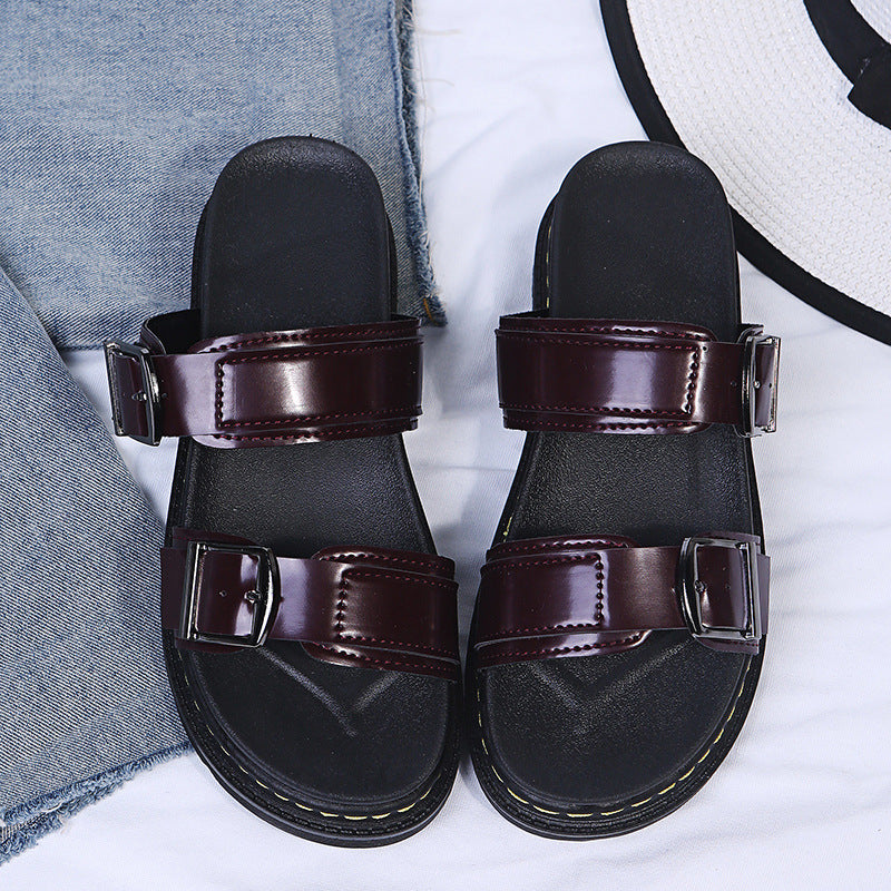 Paige – Comfort Buckled Summer Platform Sandals