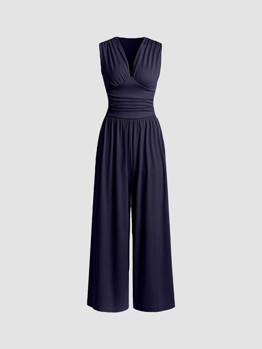 Rivora – Sleeveless Wide Leg Jumpsuit