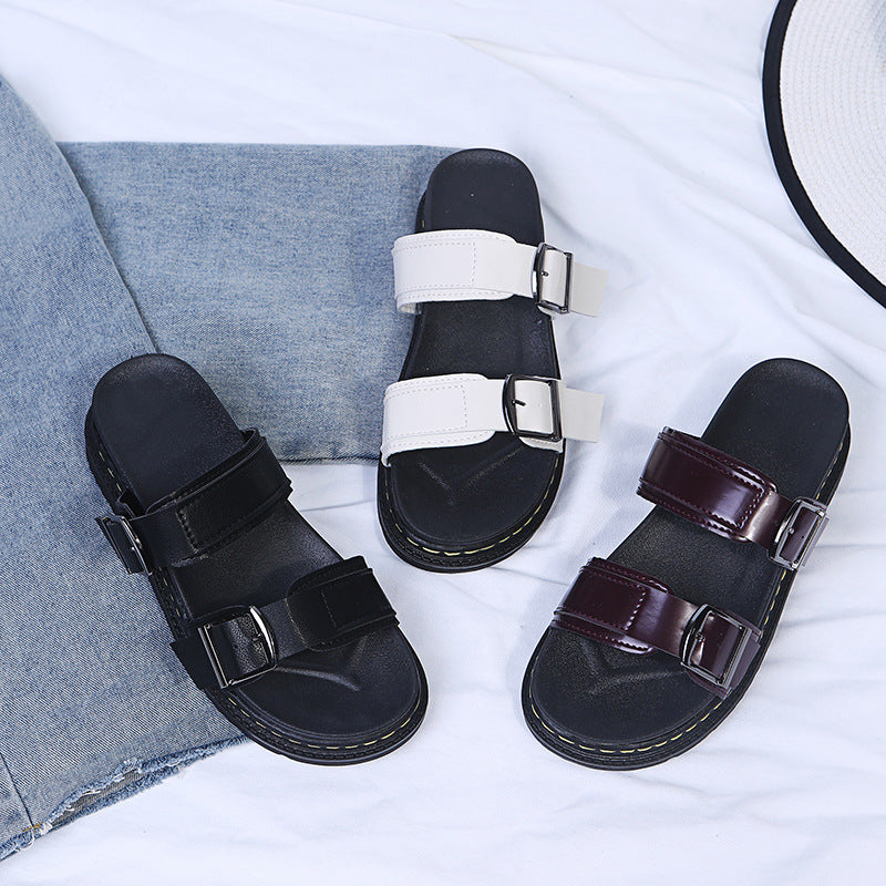 Paige – Comfort Buckled Summer Platform Sandals