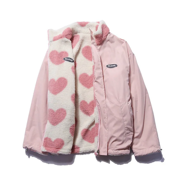Kellie – Reversible Heart Jacket
