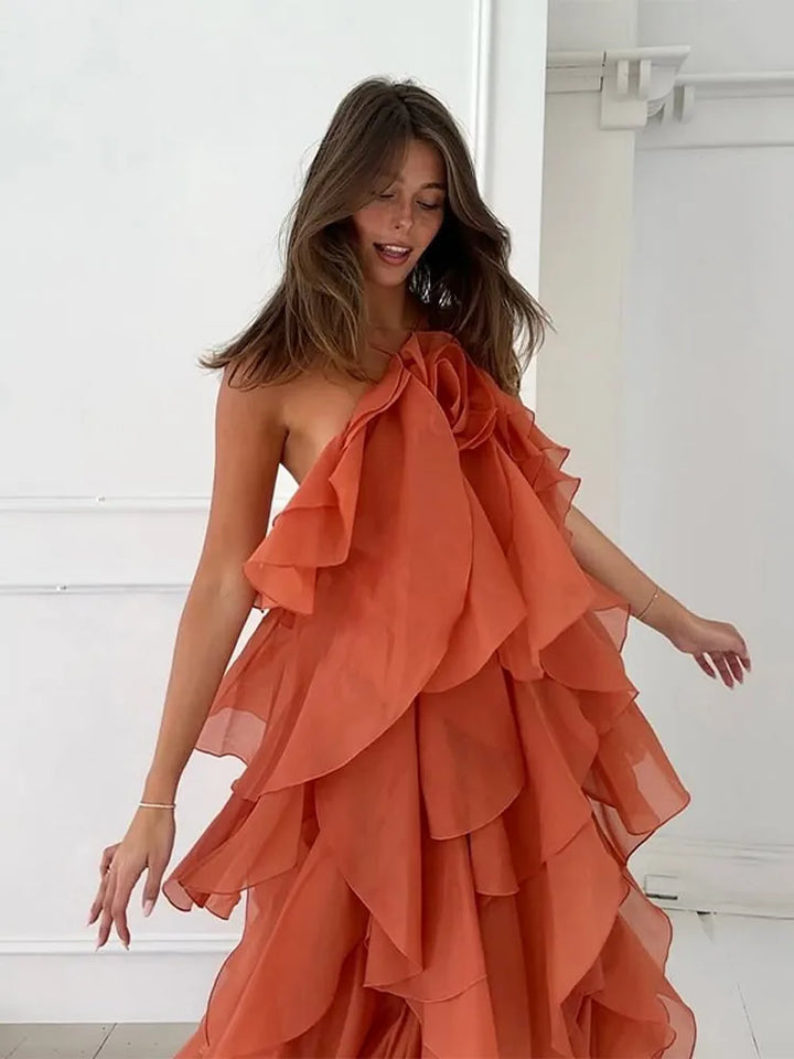 Eliza – Layered Floral Summer Dress