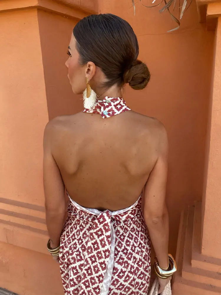 Mickay – Elegant Ruched Off-Shoulder Midi Dress