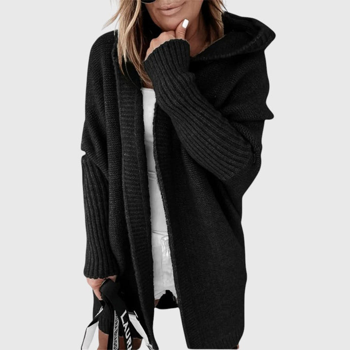 Mila – Hooded Knit Cardigan