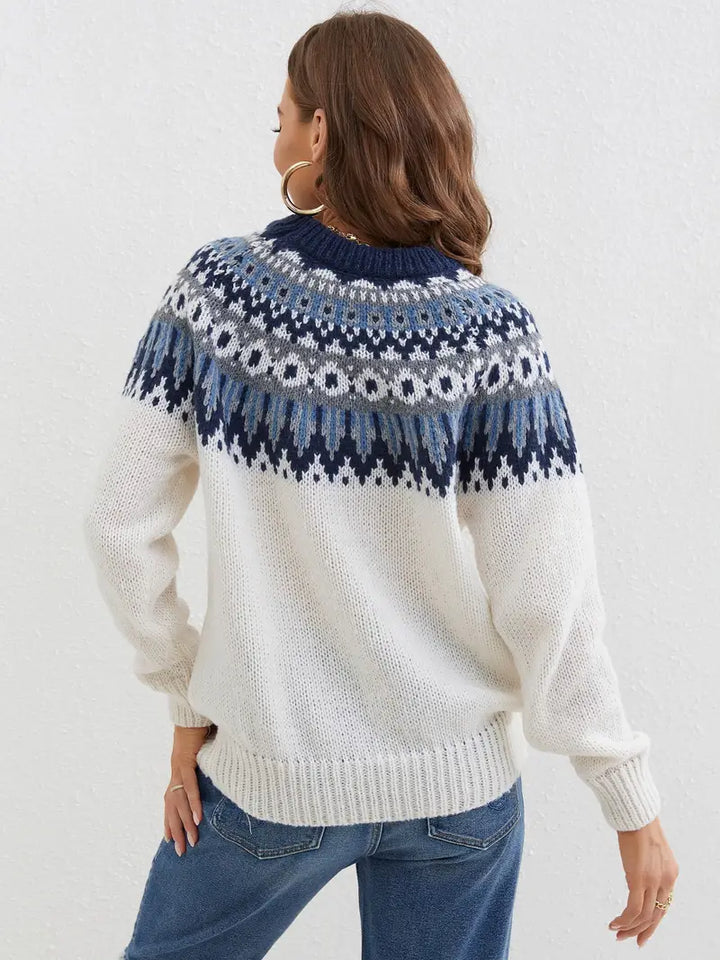 Tessa – Fair Isle Knit Jumper