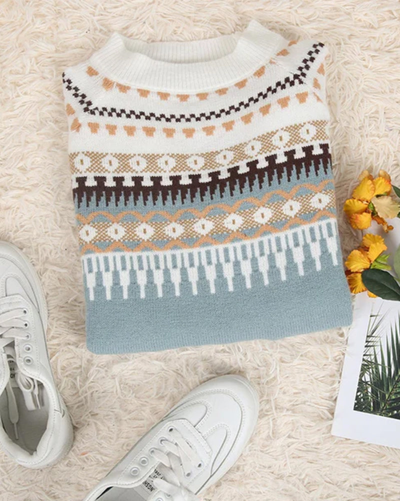 Kelly – Warm Knitted Sweater