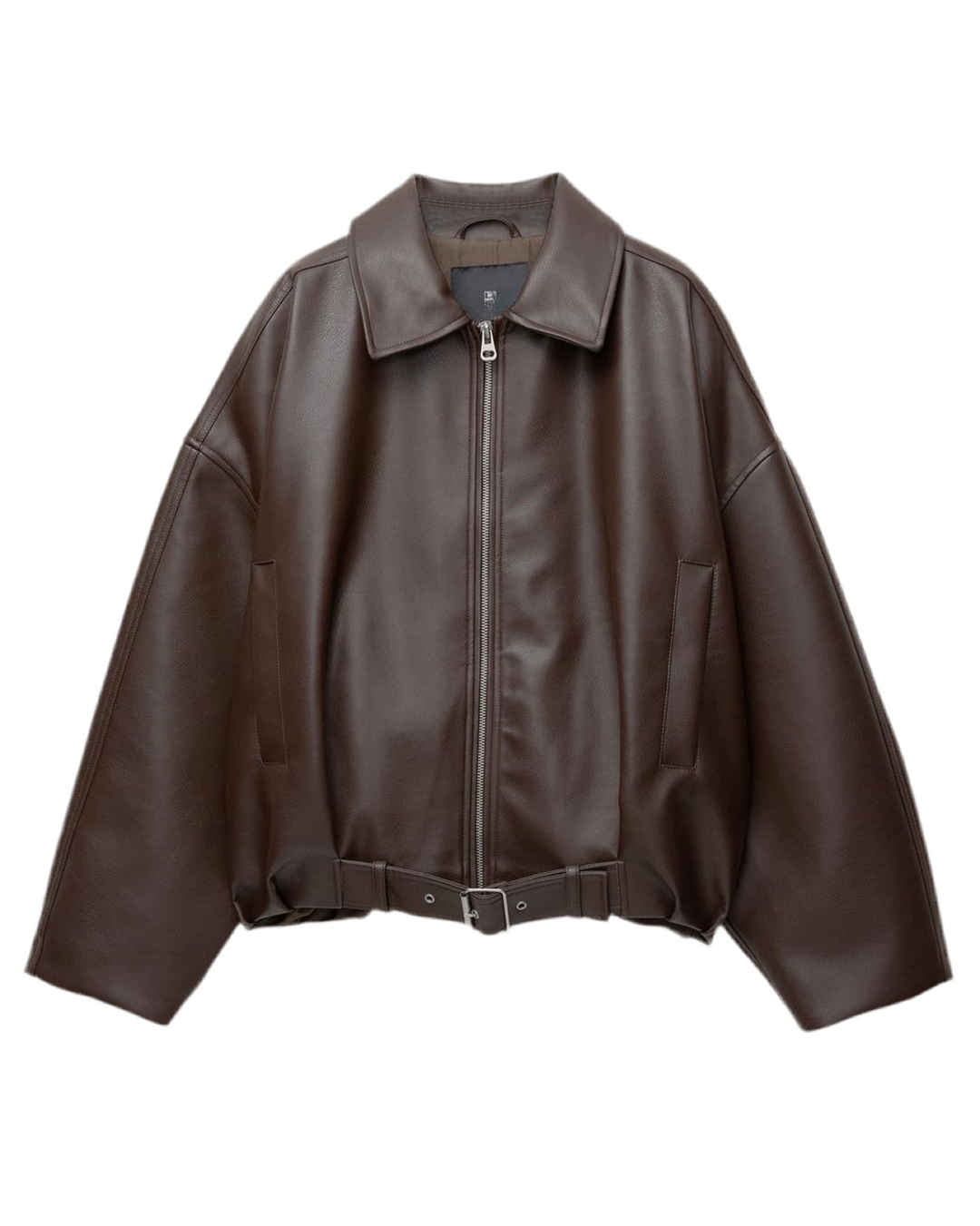 Vice | Oversized Leather Jacket